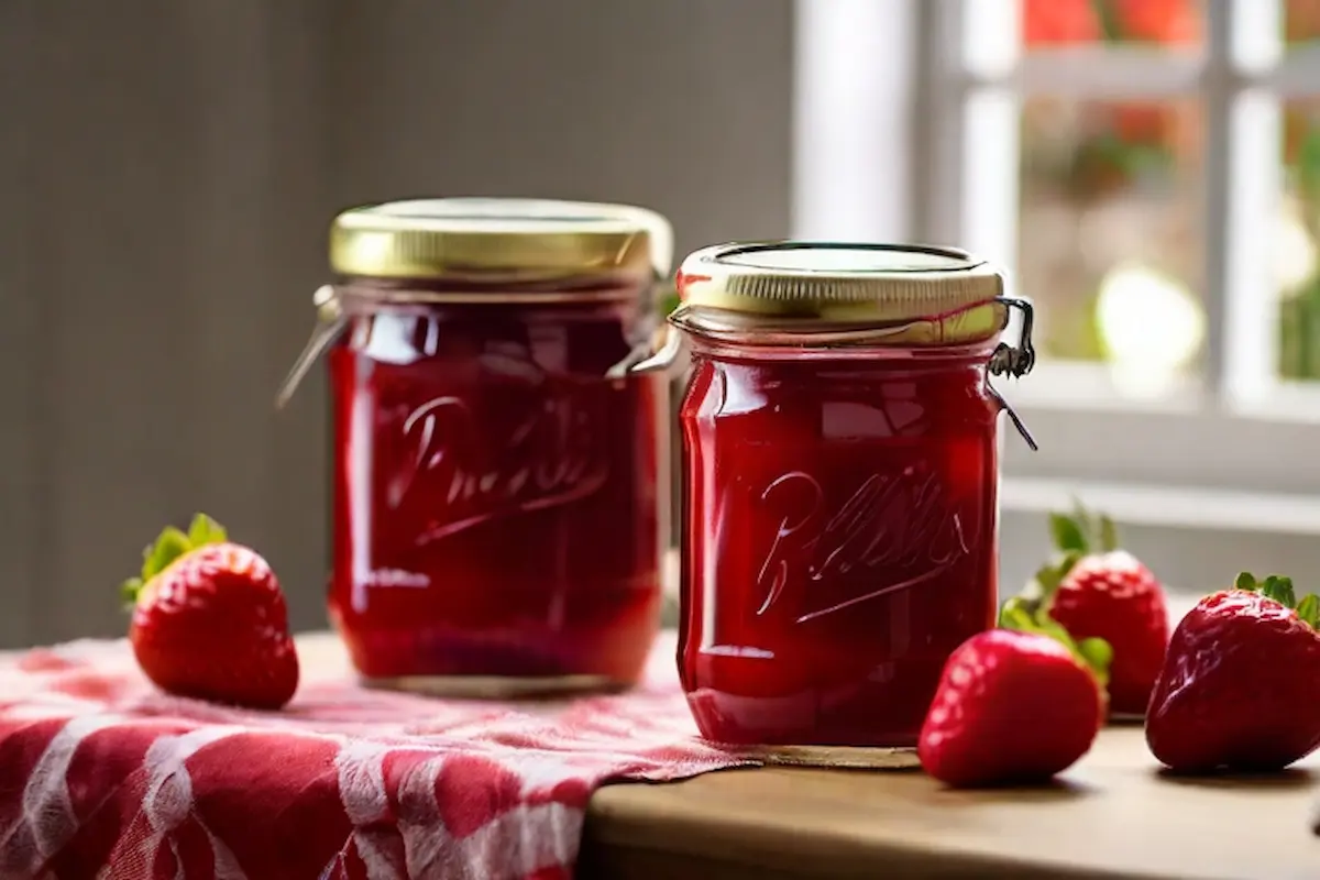 Default A beautifully arranged photo of the final product Seve 1 Easy Making Strawberry Jam with Pectin